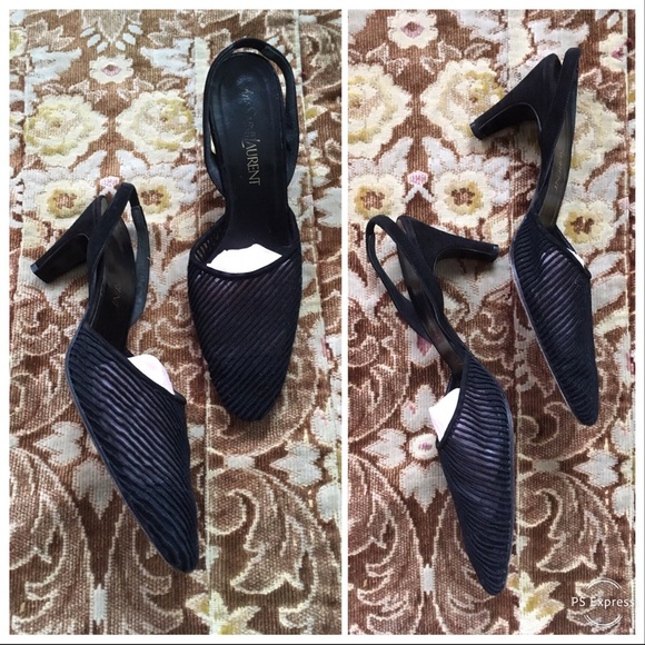 SOLD ON ETSY 💔 YSL heels Yves Saint Laurent - Picture 3 of 8